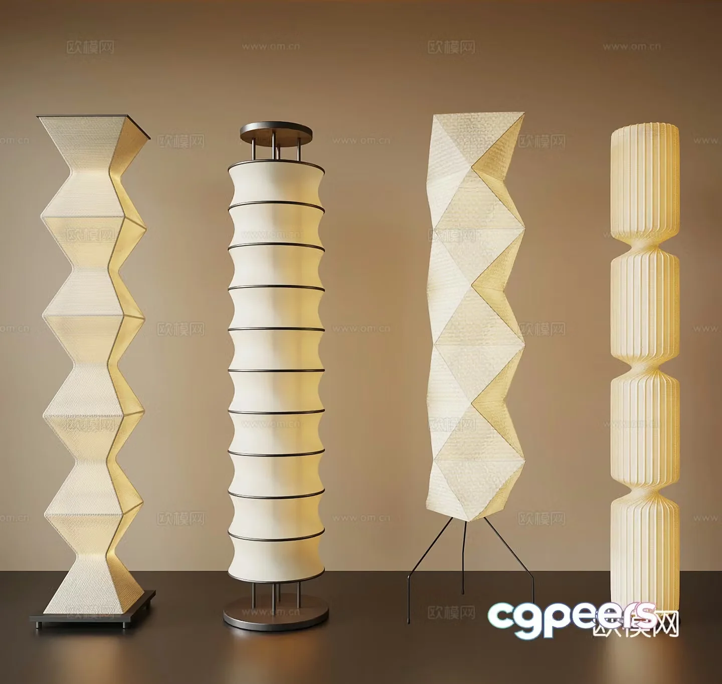 Floor lamp Modern art Floor lamp 3d model
