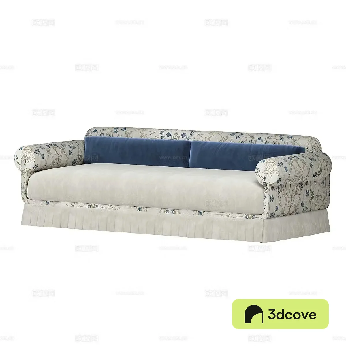 Nordic loveseat