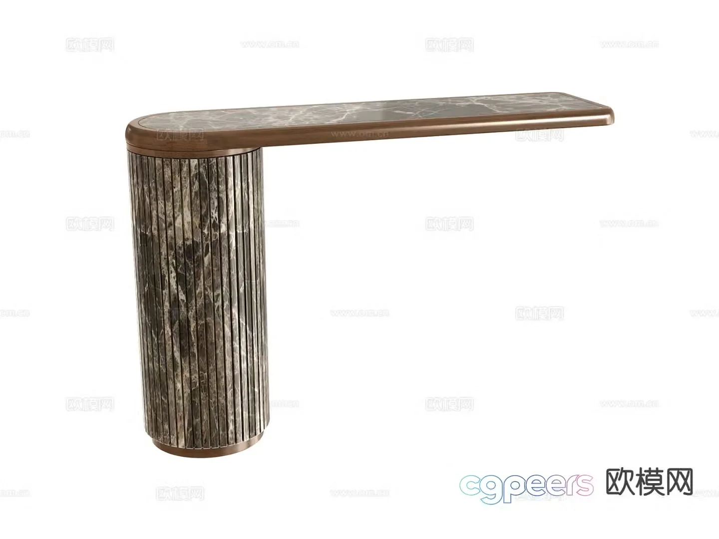 Table bar 3d model