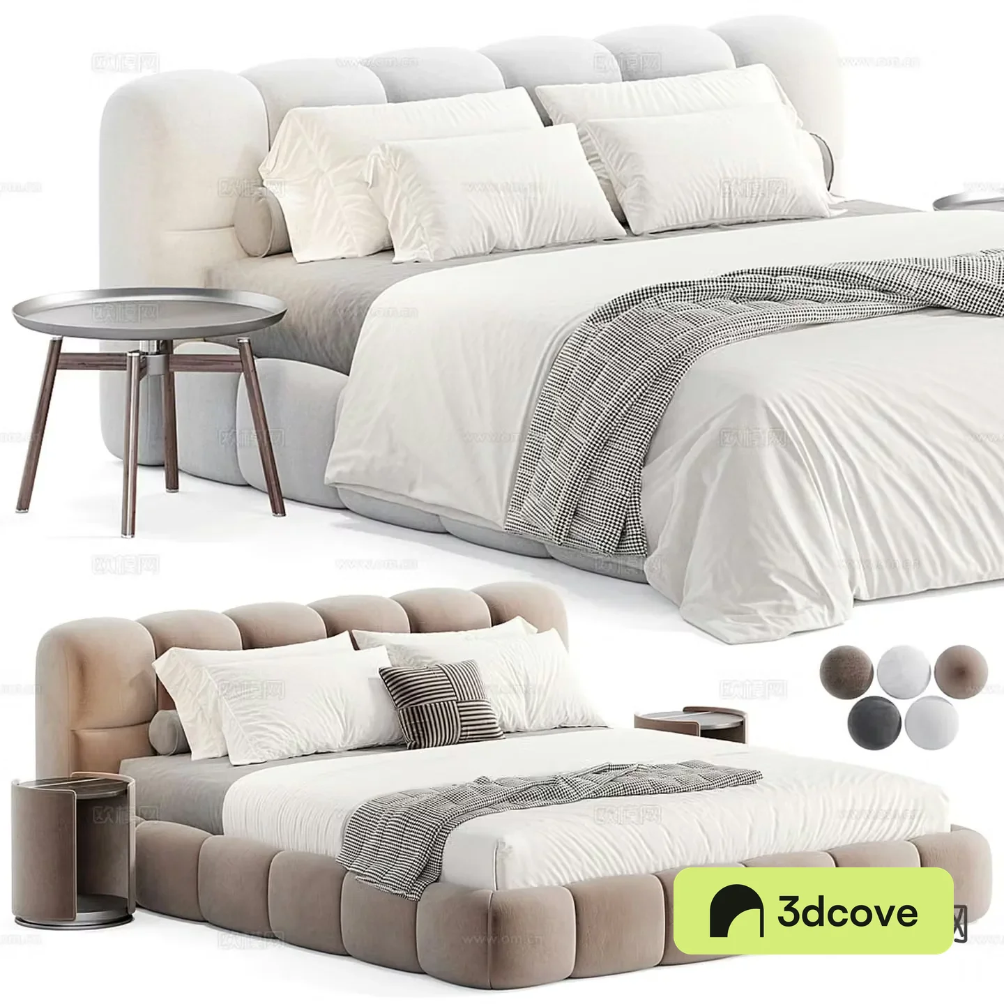 Home Atelier Italian double bed