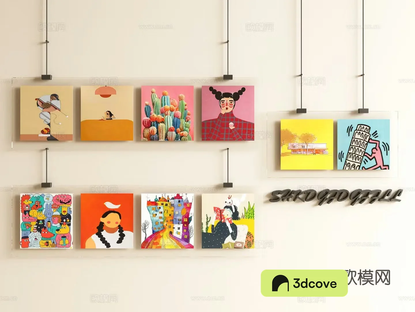 Acrylic decorative paintings Photo wall Hanging paintings Art paintings Borderless hanging paintings