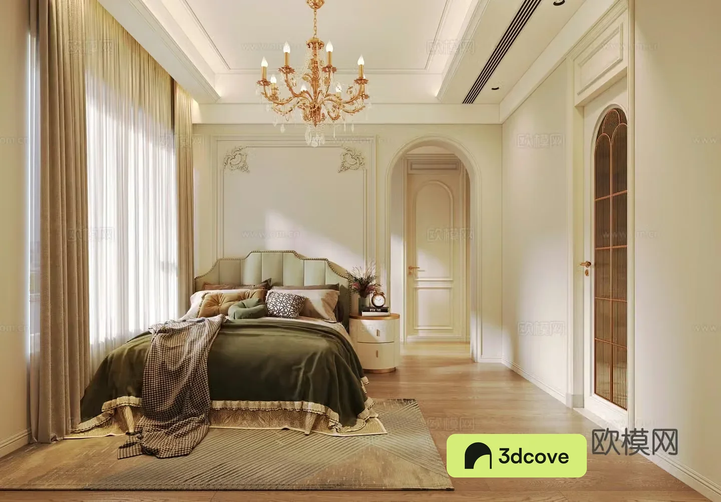 French bedroom