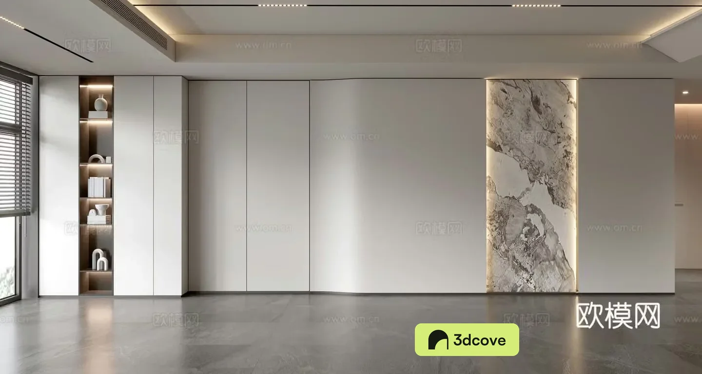 Modern sofa background wall