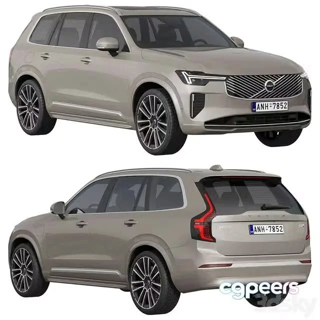 3ds Max Free – Volvo XC90 2025