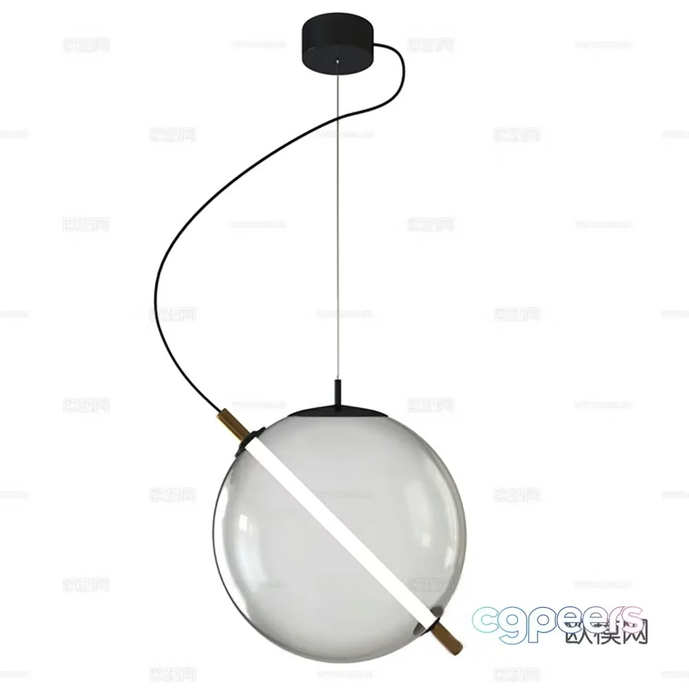 Chandelier Lamp Lighting Light Decorative Lamp 3D Model
