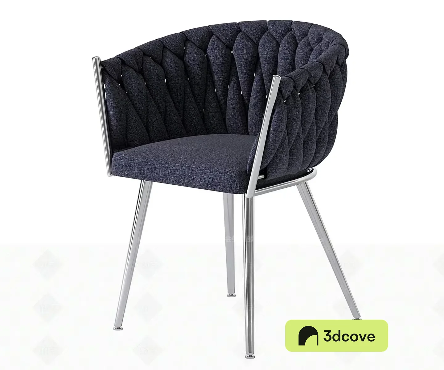 Gray Upholstered Chair