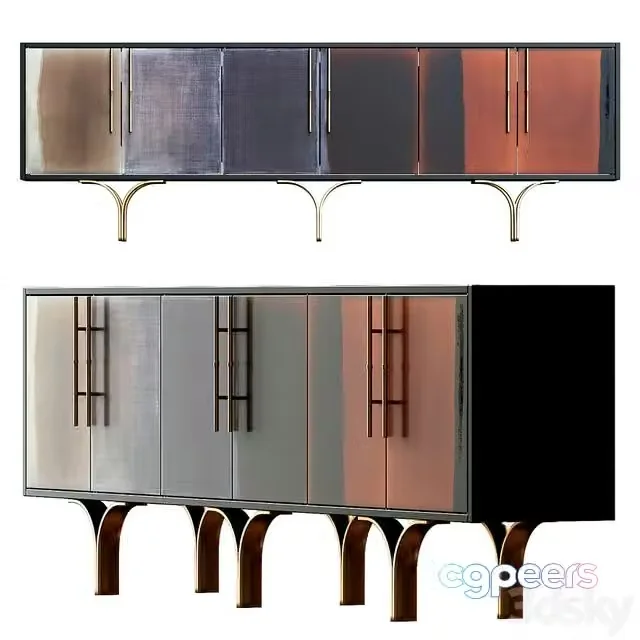3ds Max Free – Wes sideboard