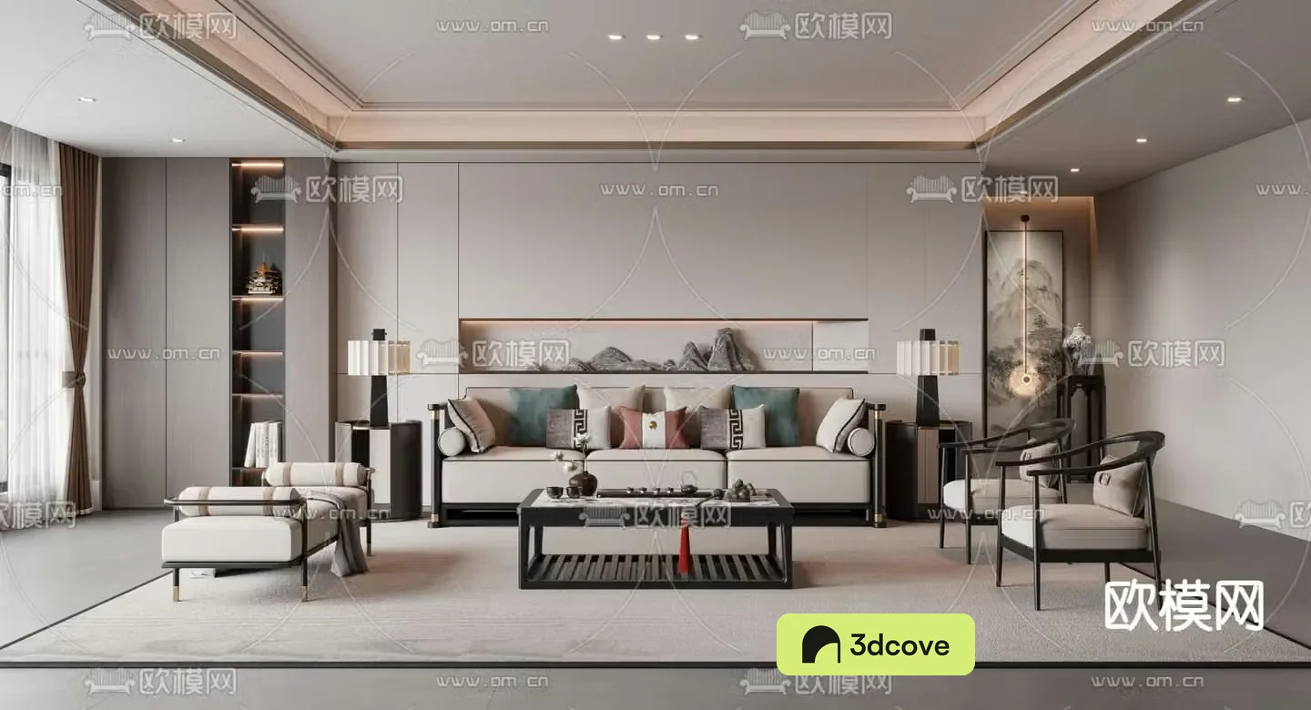 New Chinese living room