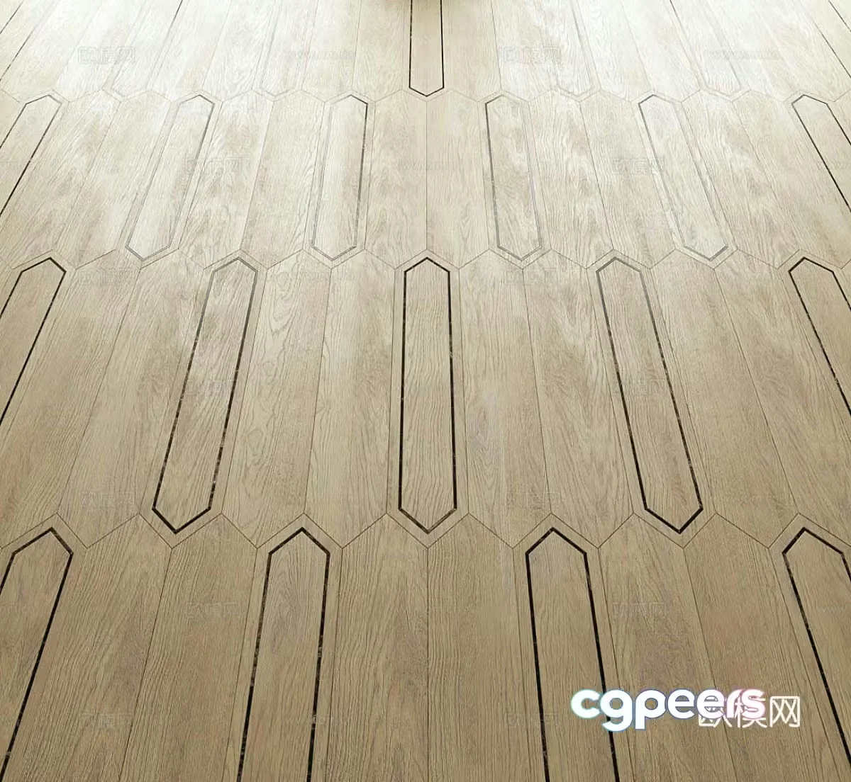 Wood flooring Modeling Wood flooring 3d model