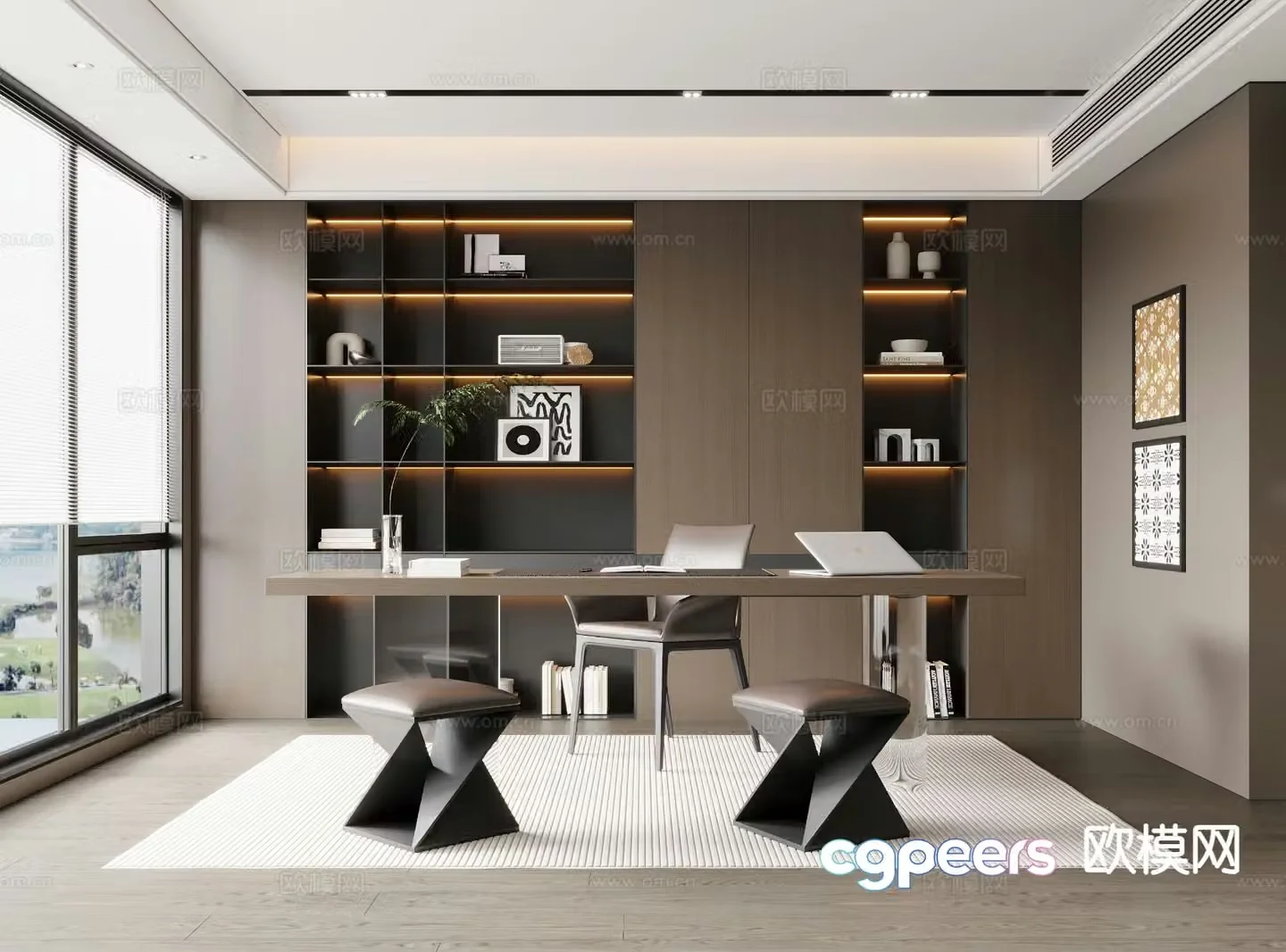 Italian study 3D model