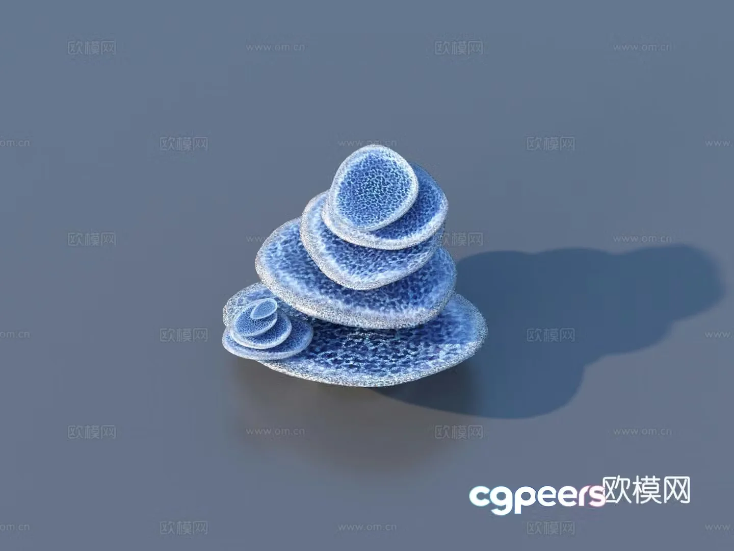 Coral Aquatic Plant Underwater World 3D Model