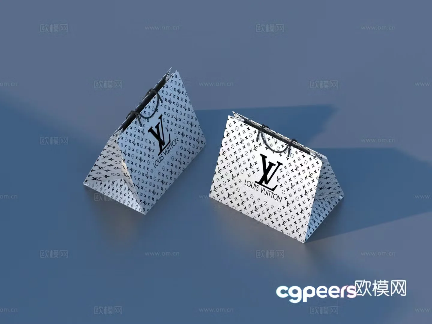 Carton Gift Box Packaging Box Box 3D Model