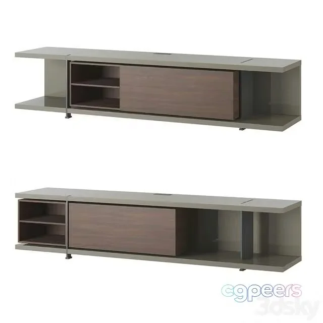 3ds Max Free – Poliform Bristol Sideboard