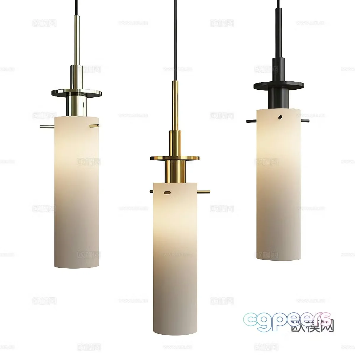 Creative chandelier 3d model