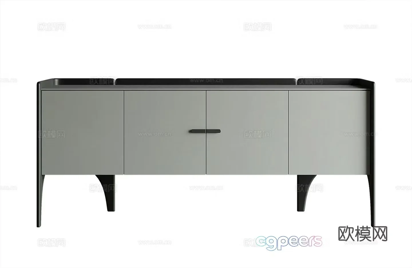 Modern TV cabinet 3d model