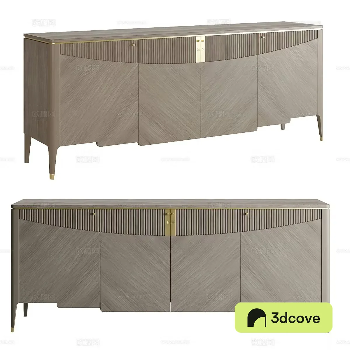 European style TV cabinet