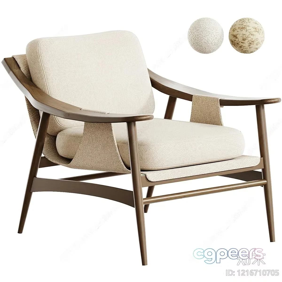 Wooden Chair 3D Model – 15803 – VRAY Render