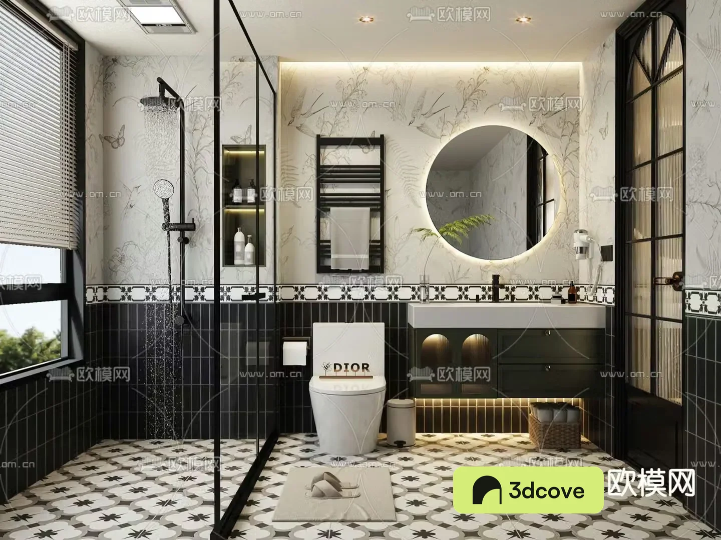 French bathroom