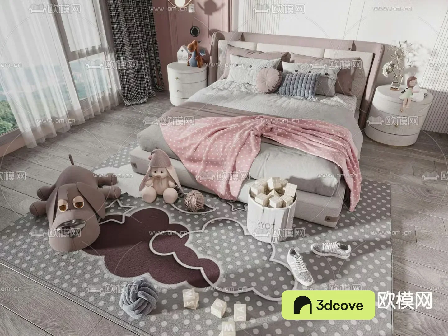 Modern children’s bed