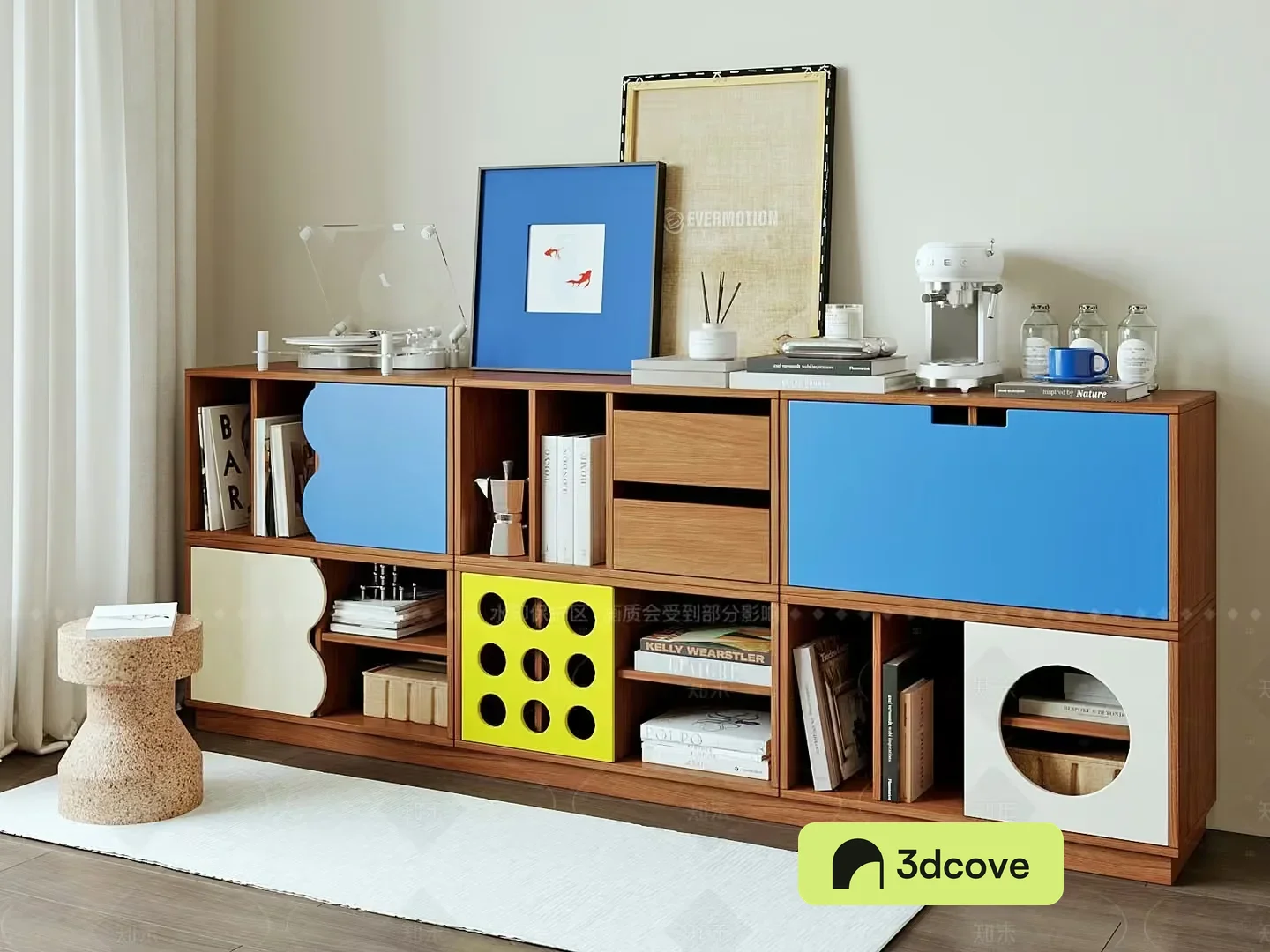 Modern Shelving Unit