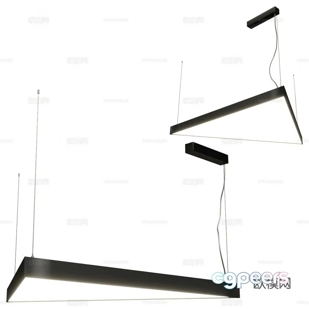 Artlight chandelier 3d model