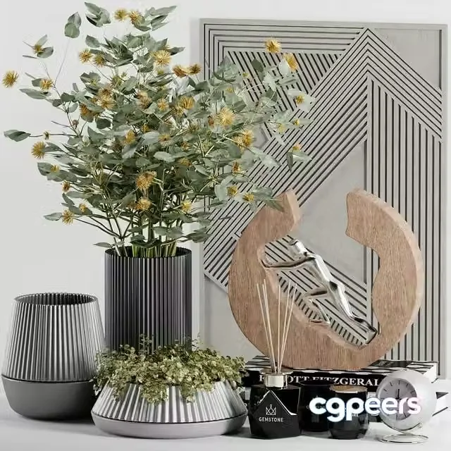 3ds Max Free – Decorative set04