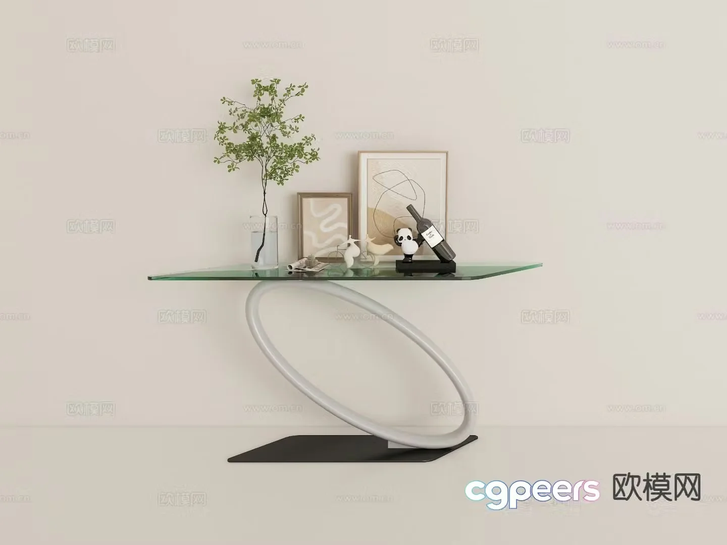 Modern Duanjingdai 3D model