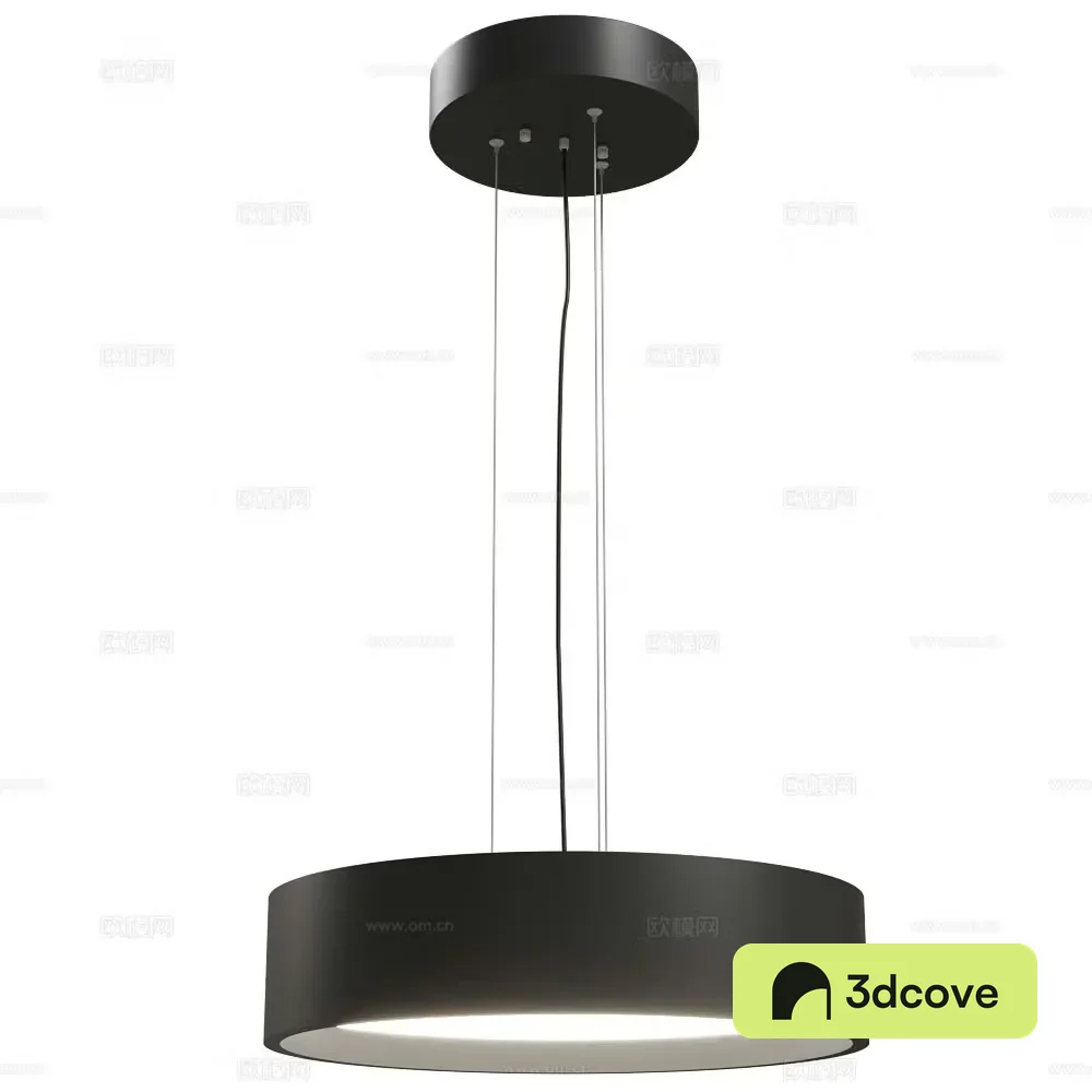 Modern Italian minimalist decorative chandelier