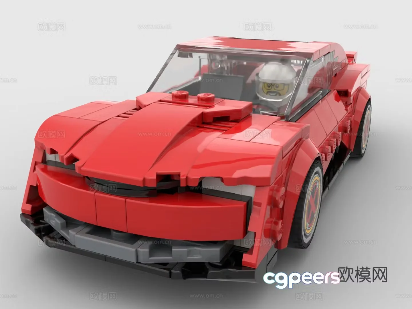 LEGO LEGO toys sports car car vehicle supercar 3d model