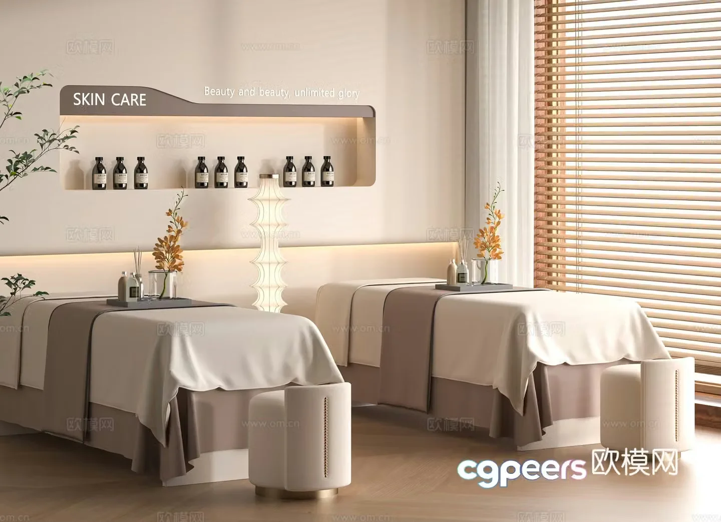 Modern Beauty SPA3d Model