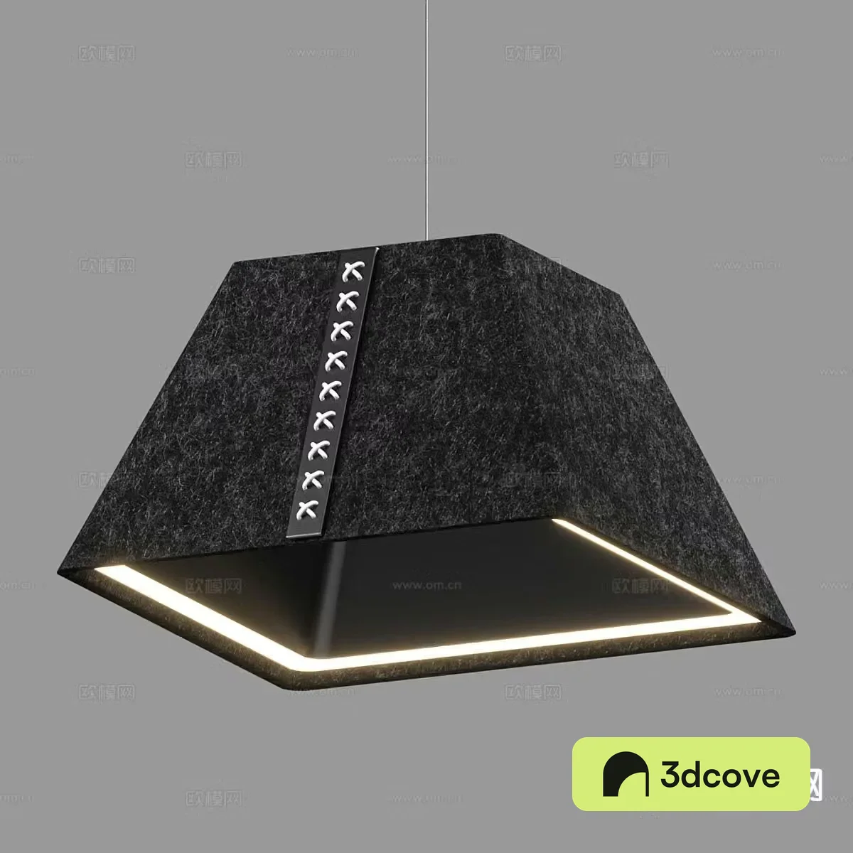 Modern minimalist chandelier square chandelier