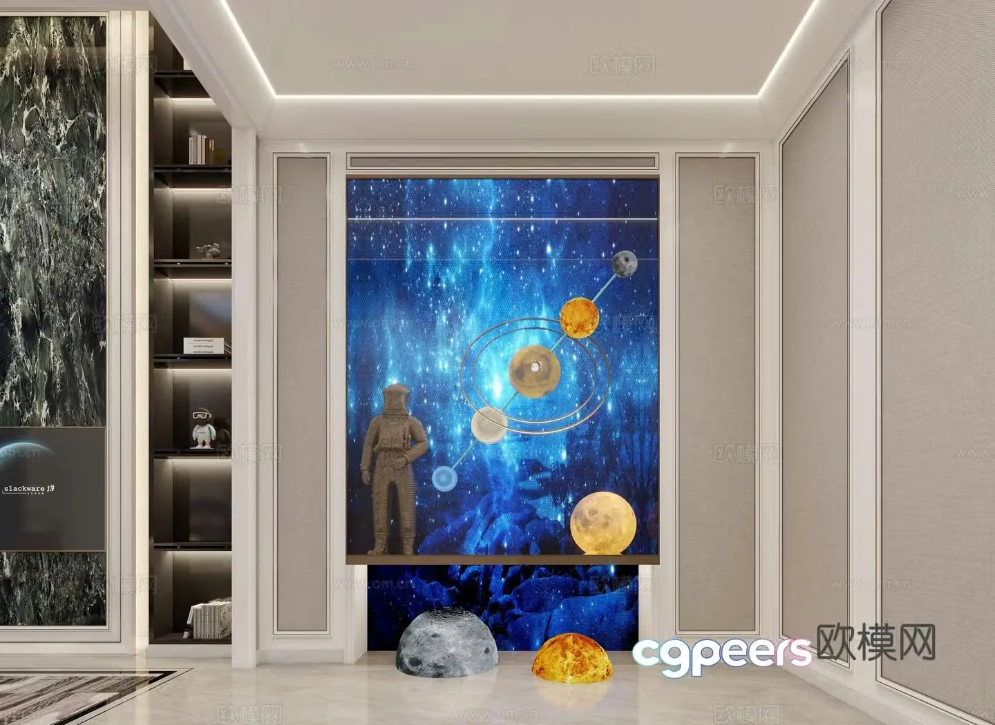 Children’s entertainment area 3D model