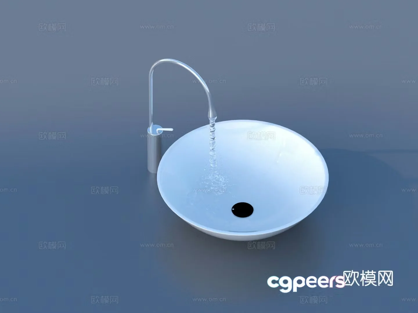 Wash basin washbasin 3d model
