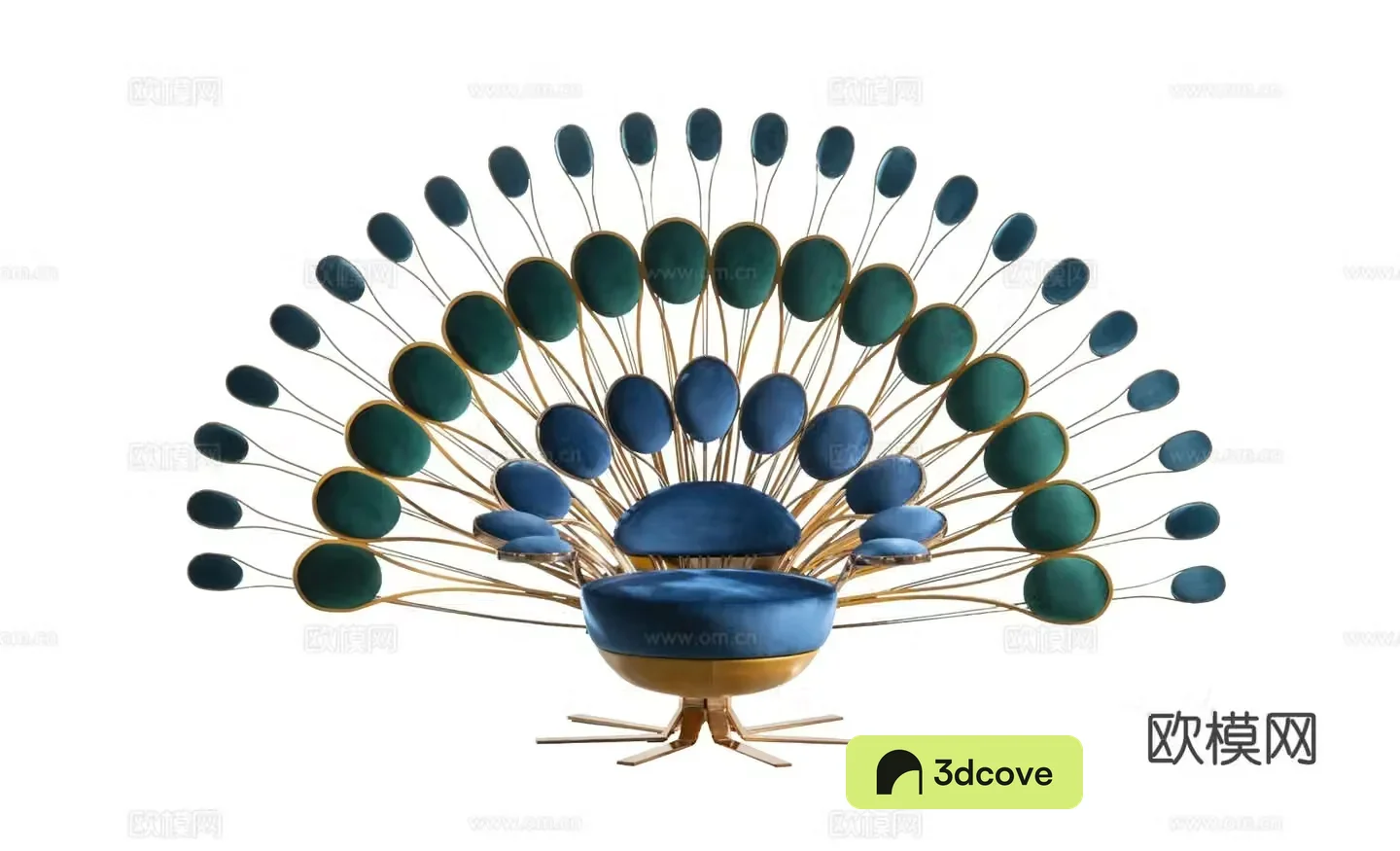 Visionnaire PAVONE Armchair Peacock Chair