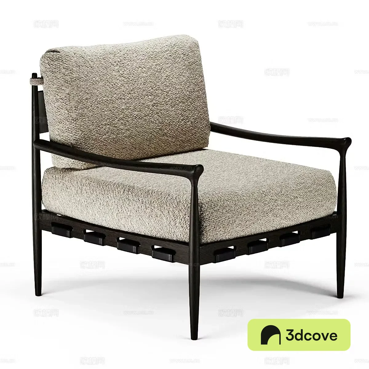 New Chinese style mid-style Zara home armchair