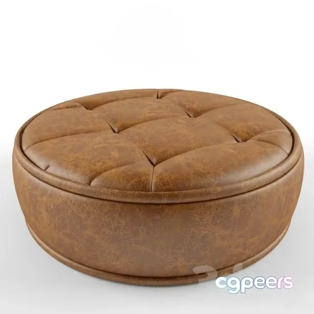 3ds Max Free – Round Ottoman