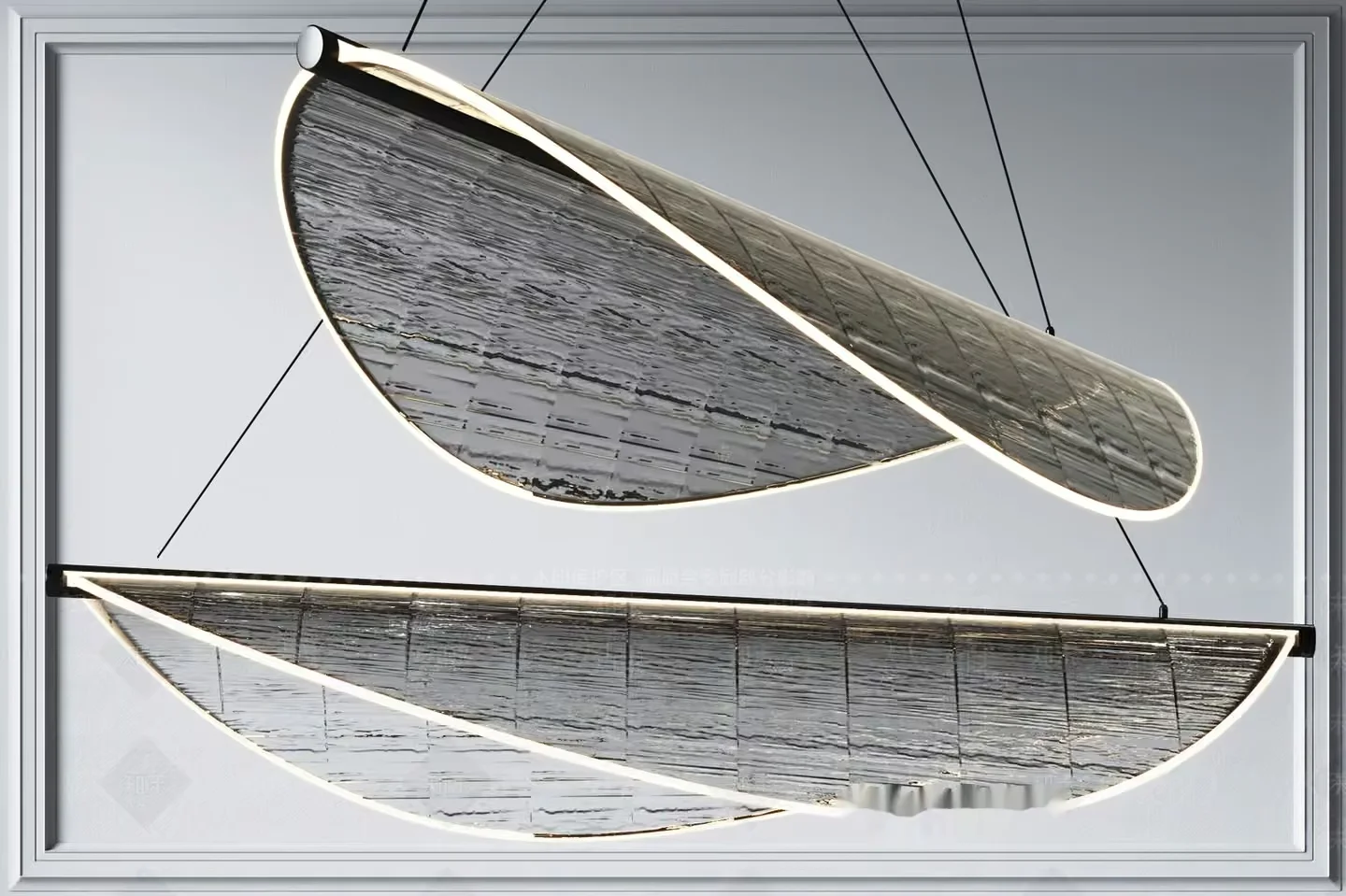 Modern Light Fixture 3D Model – 5449 – VRAY Render