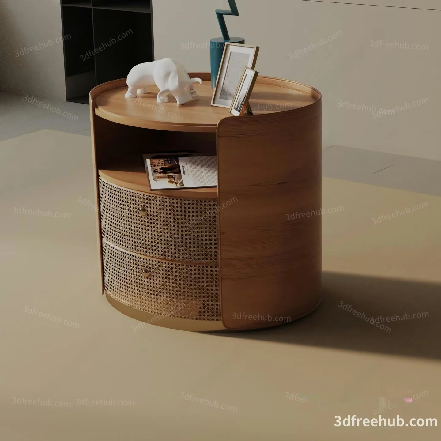 Modern Living Room 3D Model – 22160 – VRAY Render