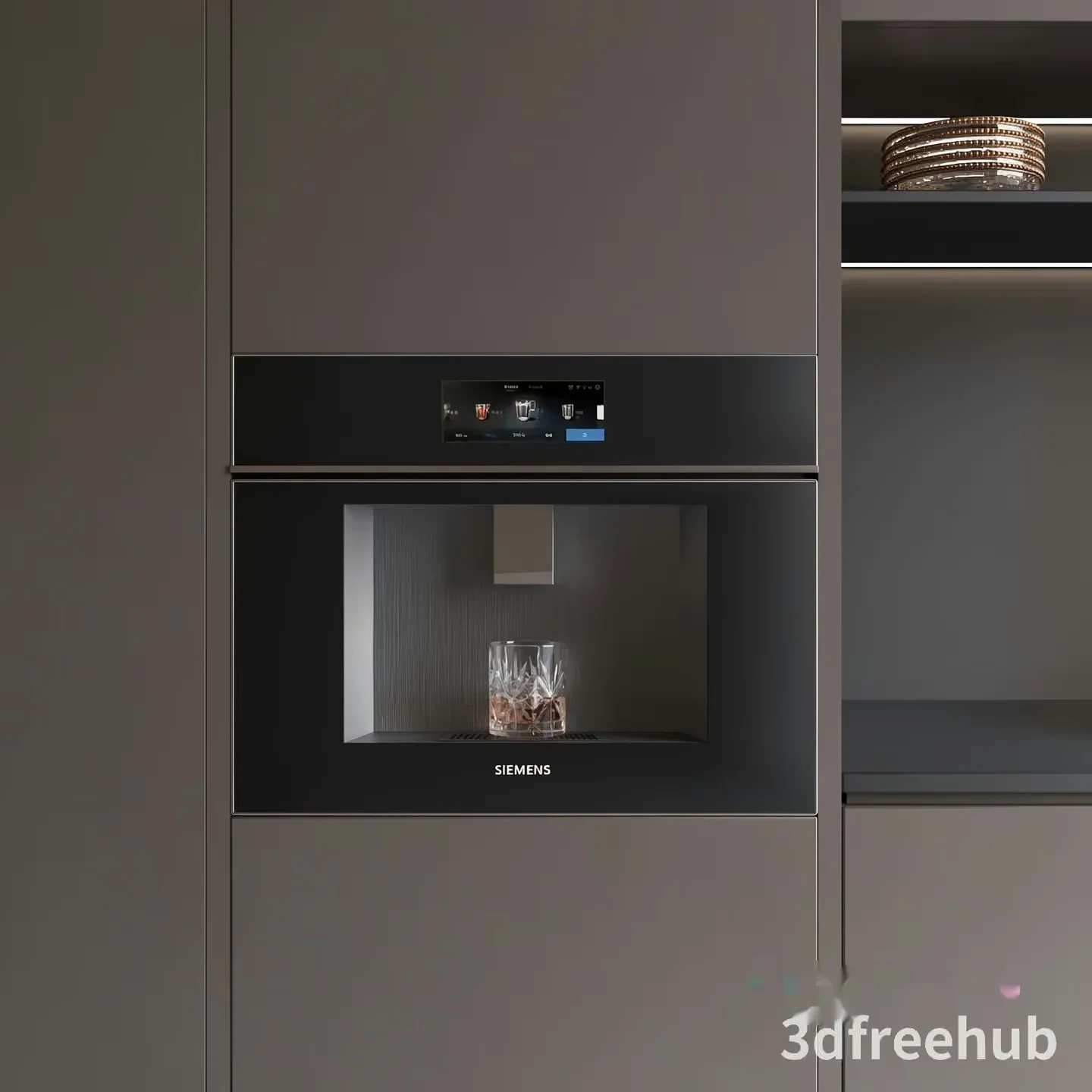 Modern Kitchen Appliance 3D Model – 10662 – VRAY Render