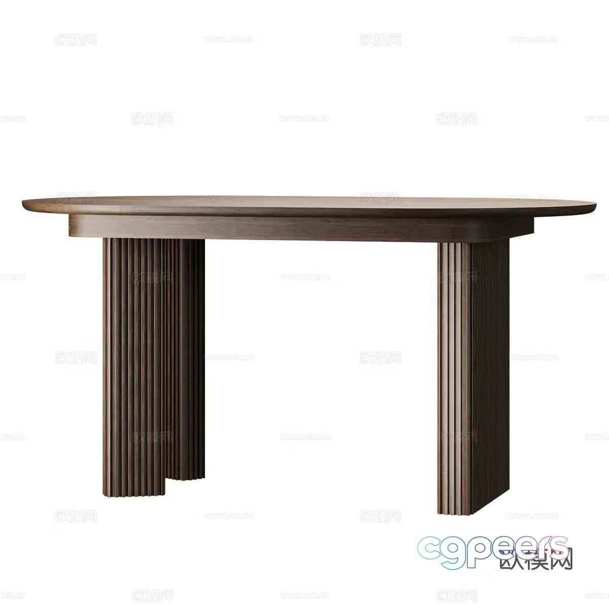 New Chinese tea table dining table 3D model