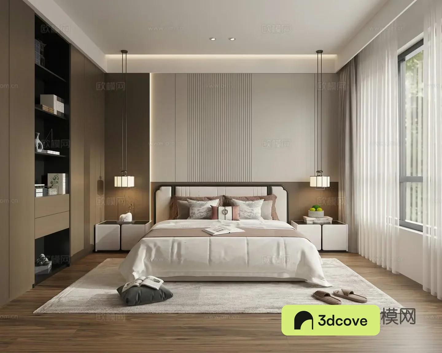 New Chinese bedroom