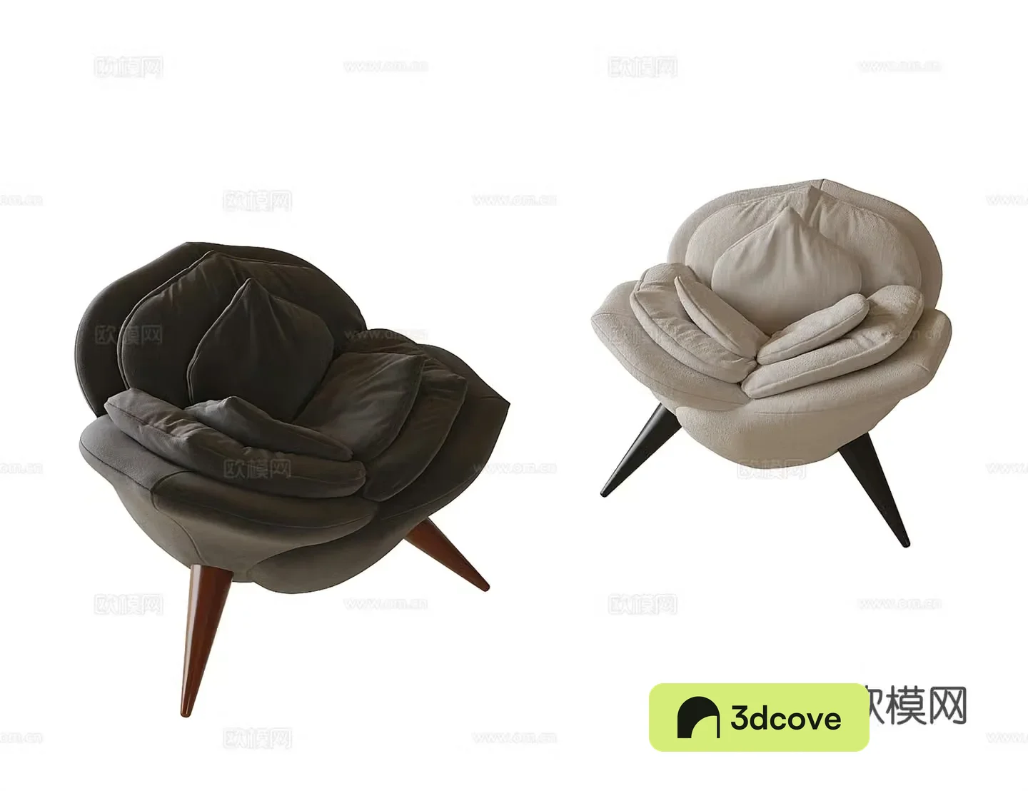 Modern casual chair single chair sofa stool