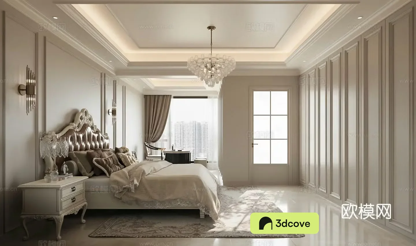 French home bedroom American home bedroom European home bedroom
