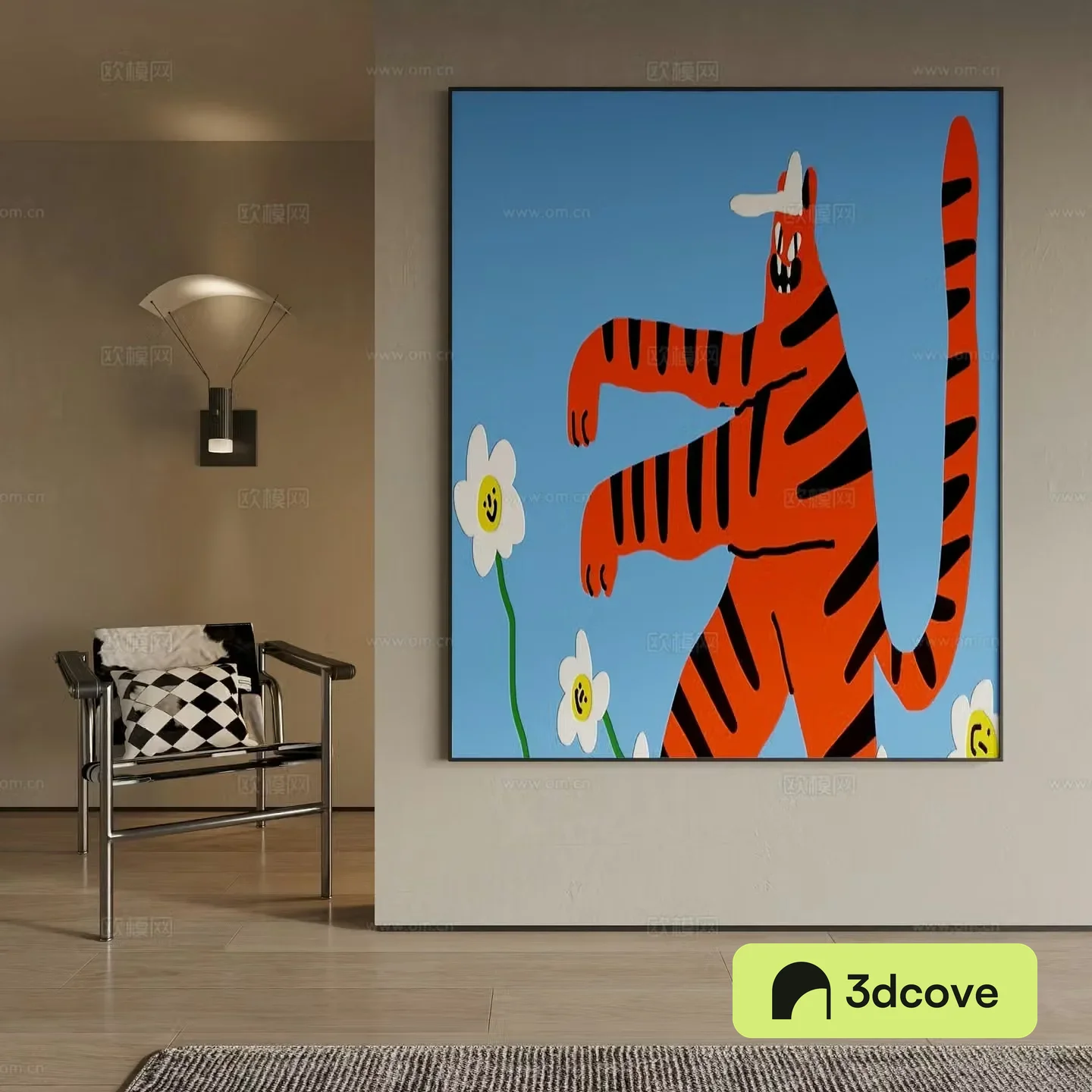 Modern decorative painting