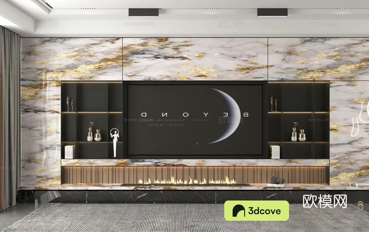 TV background wall