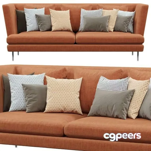 3ds Max Free – Bonaldo Lars sofa