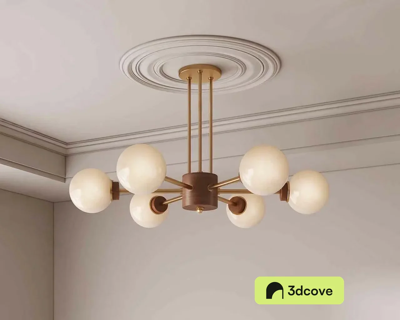 Gold Light Fixture