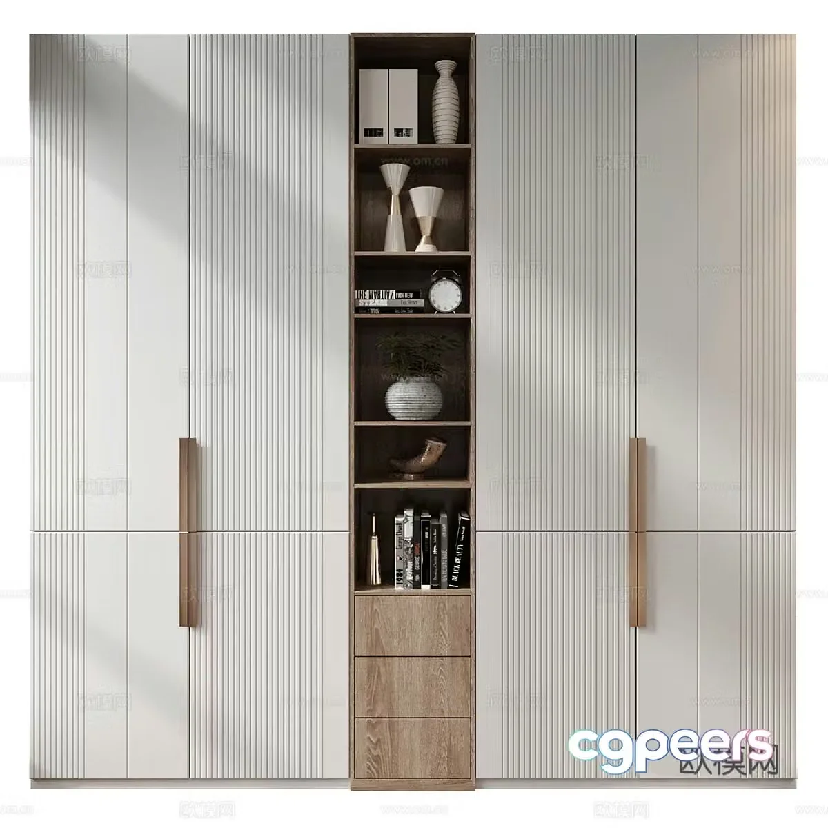 Decorative cabinet Display cabinet Decorative ornaments Wardrobe Decorative cabinet ornaments Ornaments Porch cabinet 3D model