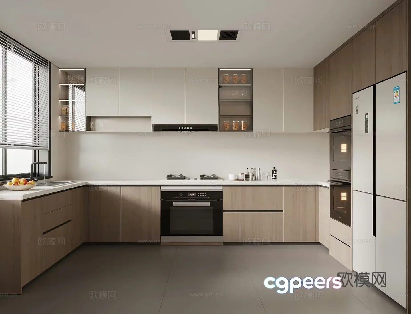 Kitchen Modern Kitchen 3d Model