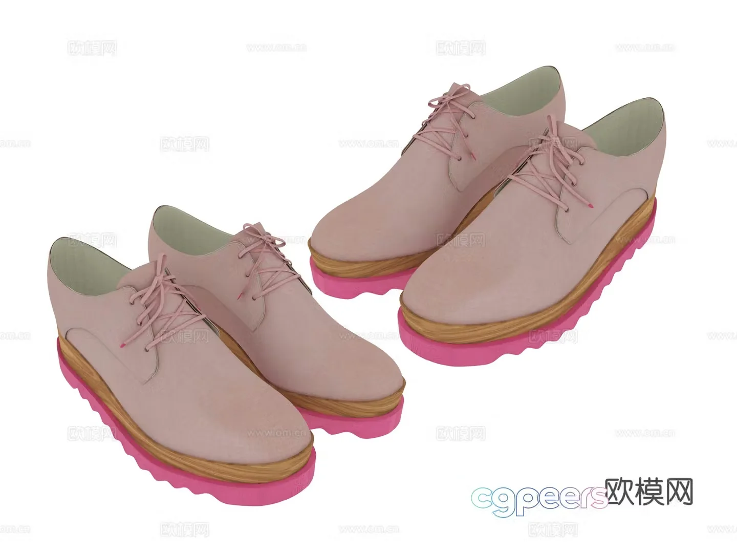 Daily necessities Shoes 3d model